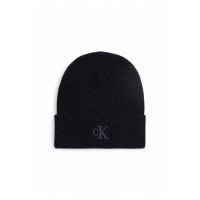 Calvin Klein Jeans Schwarze Wollmützen Baseballmütze