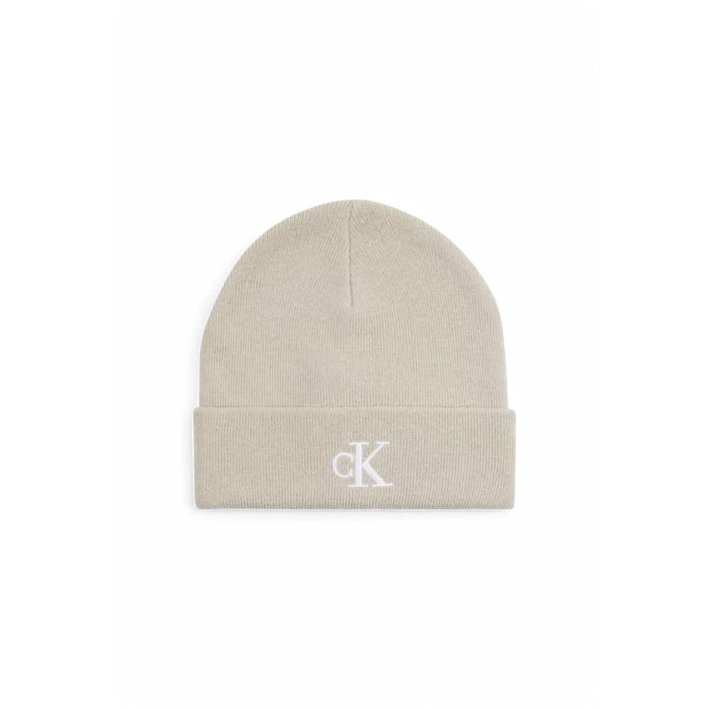 Calvin Klein Grünes recyceltes Polyester Kappen Baseballmütze