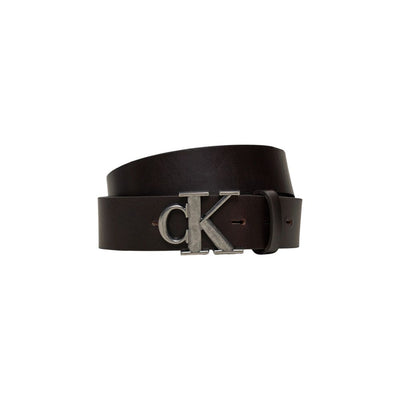 Calvin Klein Jeans Brauner Ledergürtel