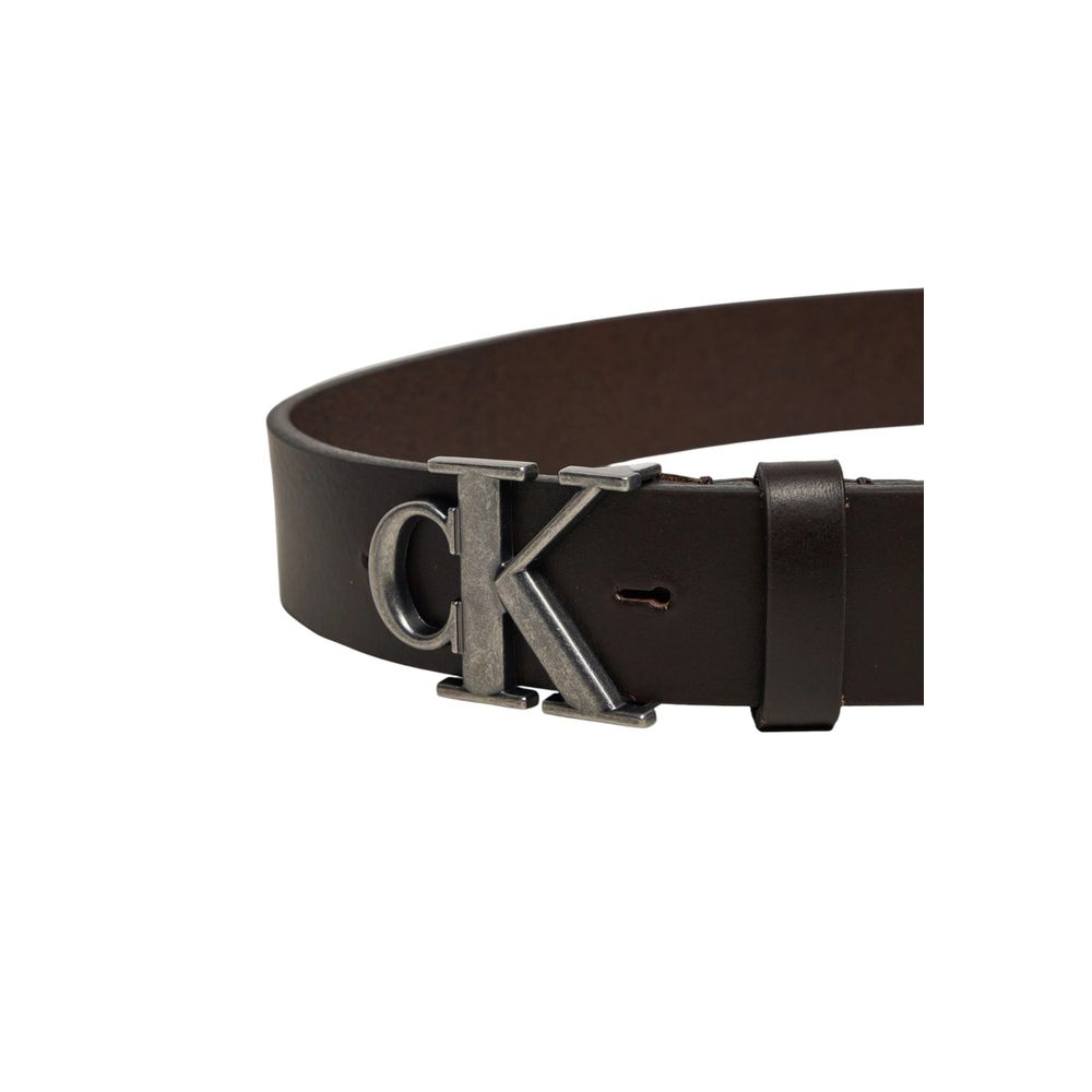 Calvin Klein Jeans Brauner Ledergürtel