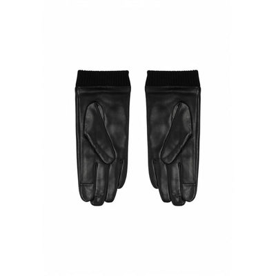 Calvin Klein Schwarzer Lederhandschuh