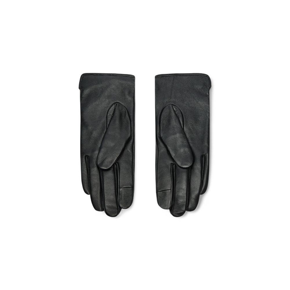 Calvin Klein Schwarzer Lederhandschuh