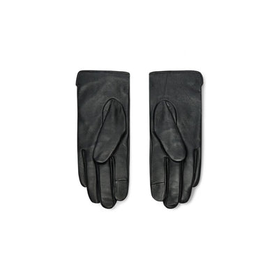 Calvin Klein Schwarzer Lederhandschuh
