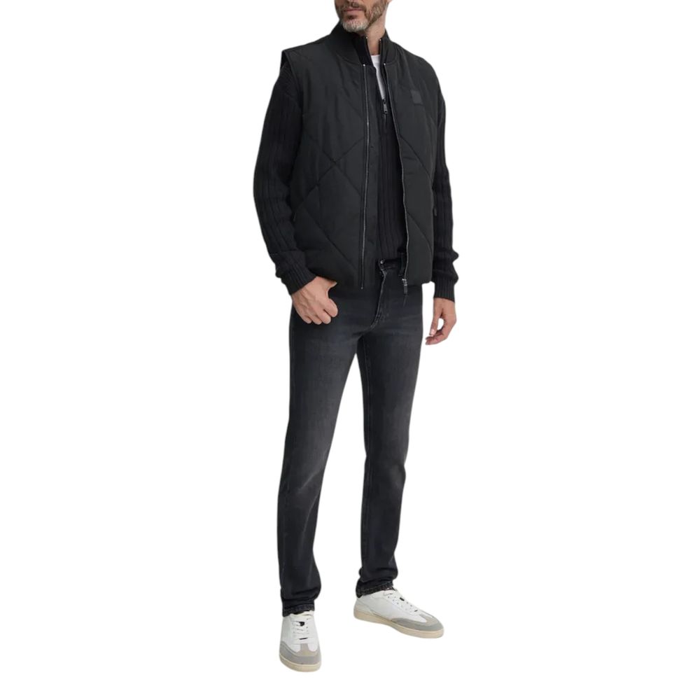 Calvin Klein Jeans Schwarzer Baumwoll-Cardigan