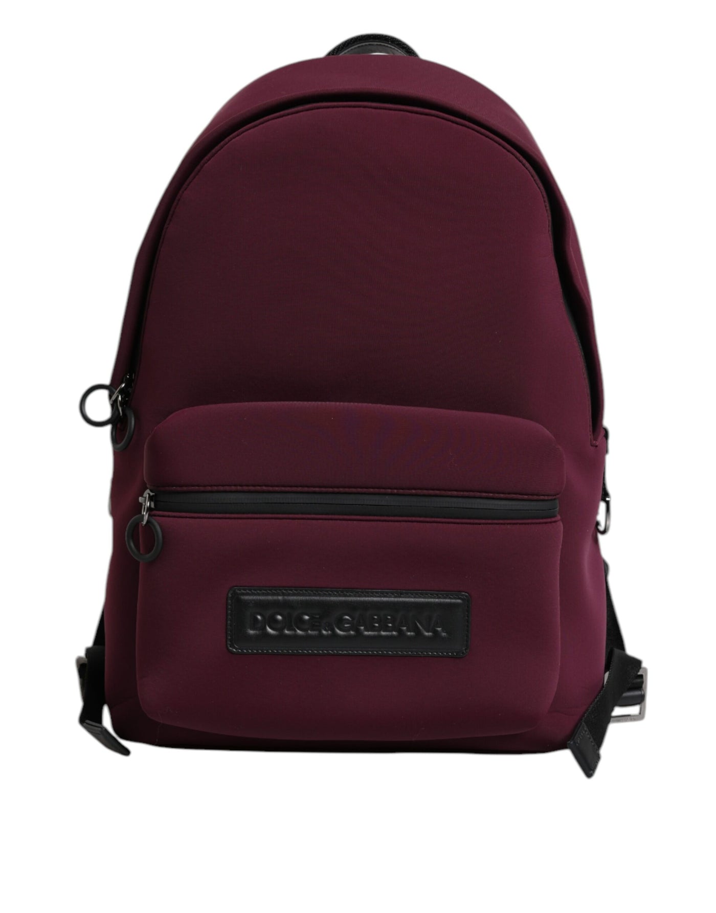 Dolce & Gabbana Burgunderrot Montreale Tecnico Textil Herren Rucksack Tasche