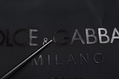 Dolce & Gabbana Schwarze Canvas DG Logo Print Shopping Hand Tote Bag