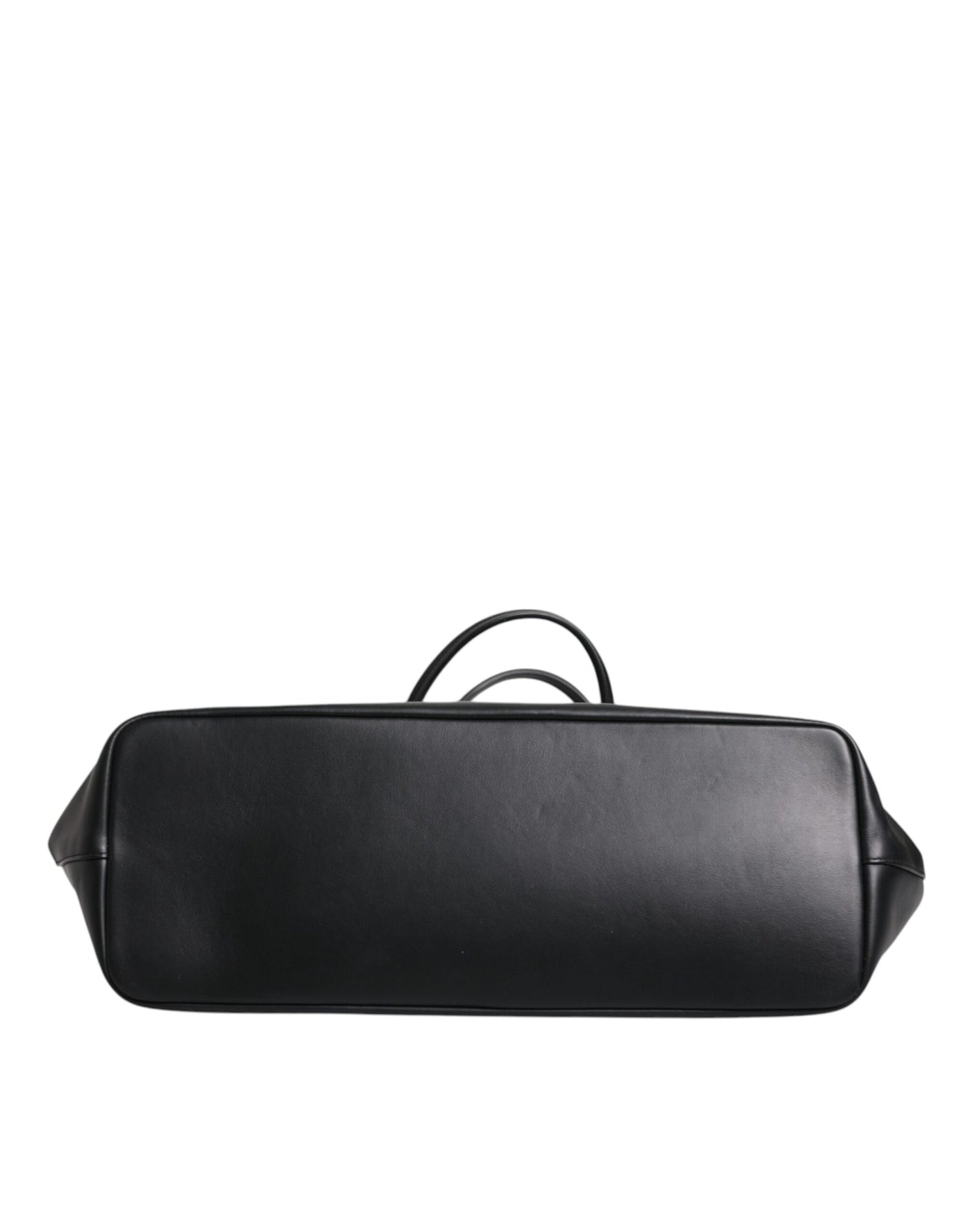 Dolce & Gabbana Schwarze Kristall-Leder Einkaufstasche für Frauen