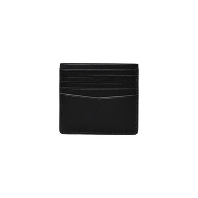 Calvin Klein Jeans Schwarzes Leder Portemonnaie