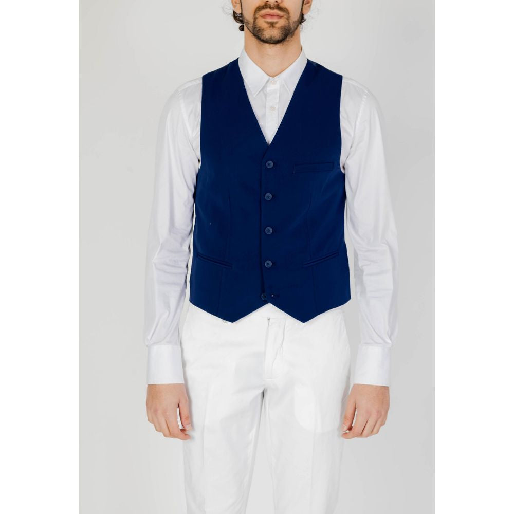 Only & Sons Blaue Polyesterweste