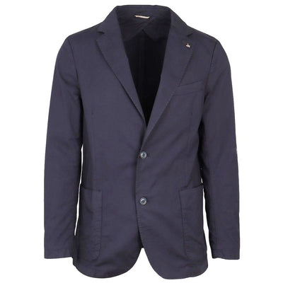 AT.P.CO Blauer Baumwoll-Blazer für Frauen