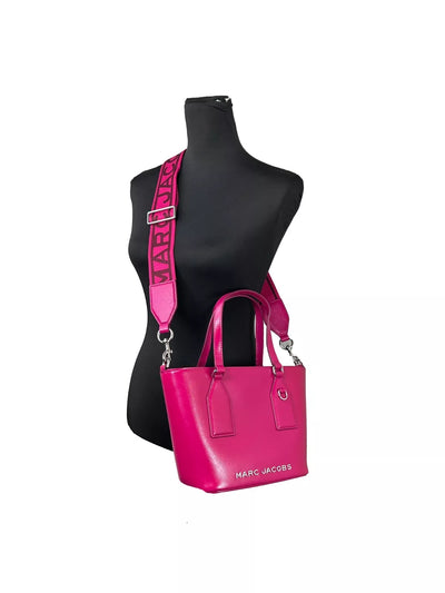 Marc Jacobs Kleine Saffiano Leder Tote Crossbody Tasche