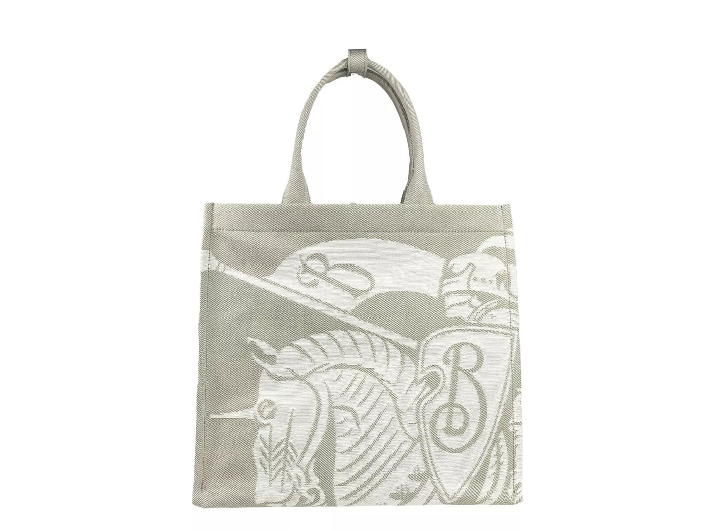 Burberry EKD Tragetasche aus Segeltuch mit Münzfach Beige