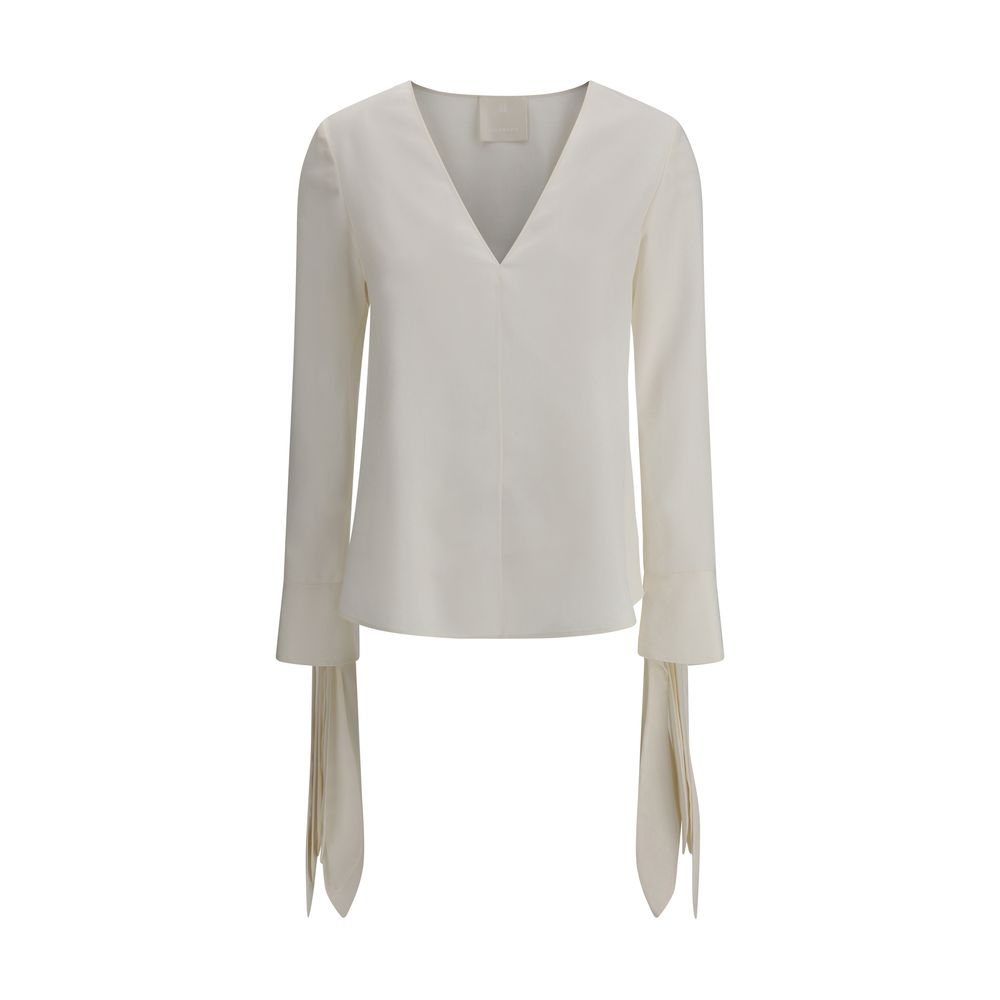 Givenchy Schleifenmanschetten Bluse