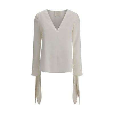 Givenchy Schleifenmanschetten Bluse