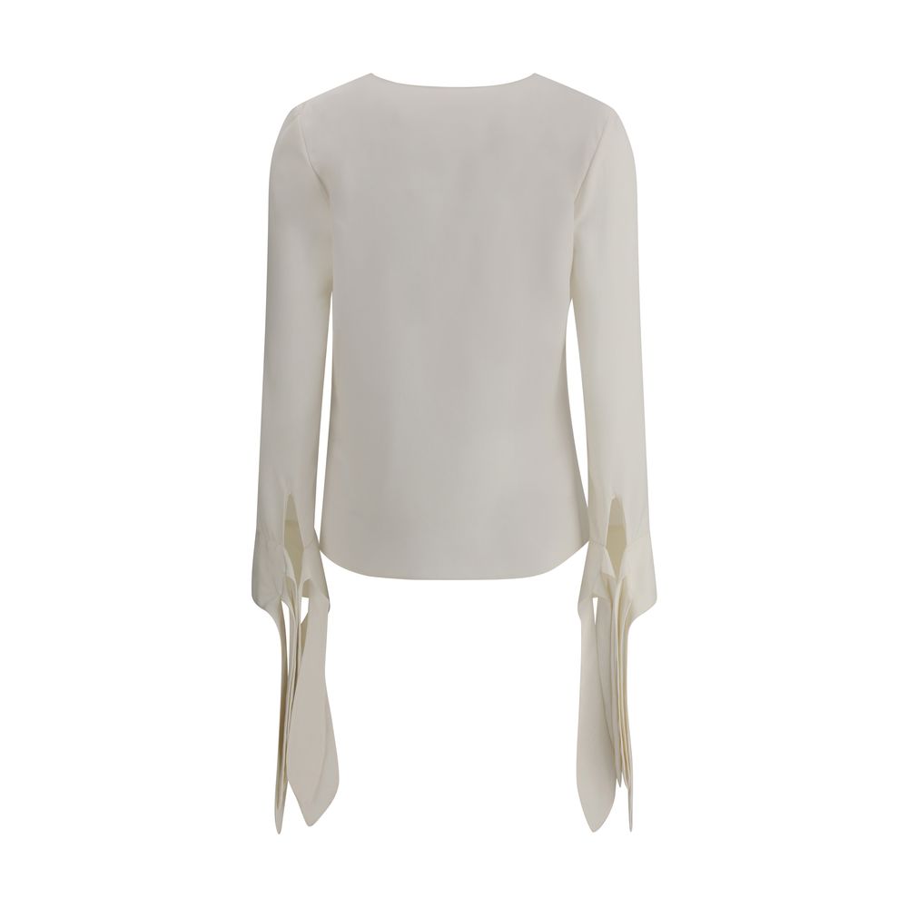 Givenchy Schleifenmanschetten Bluse