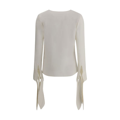 Givenchy Schleifenmanschetten Bluse