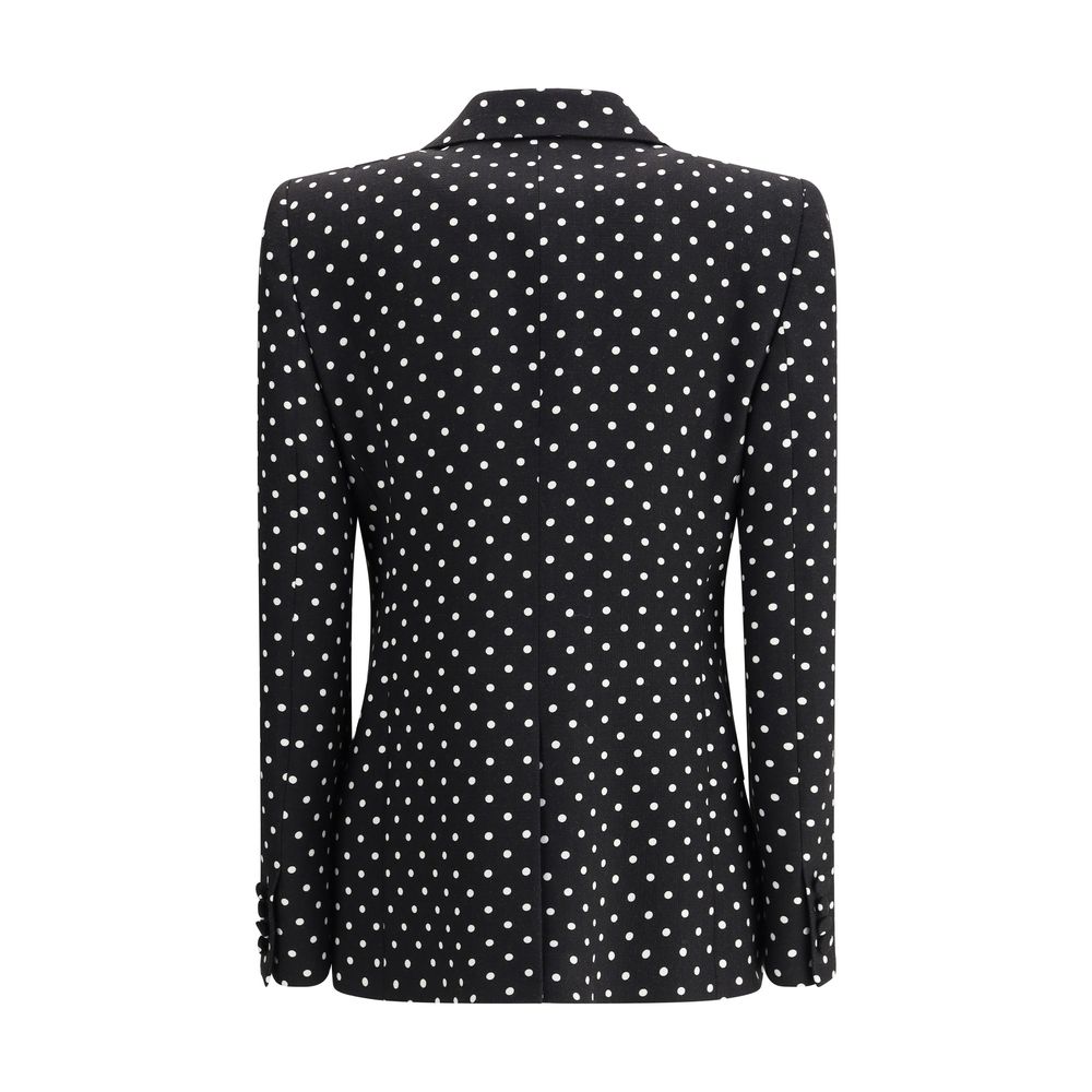 Valentino Einreihiger Blazer mit Tupfen