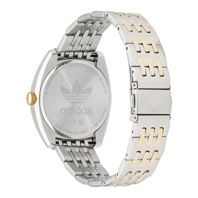 Adidas Graue Uhr aus Edelstahl