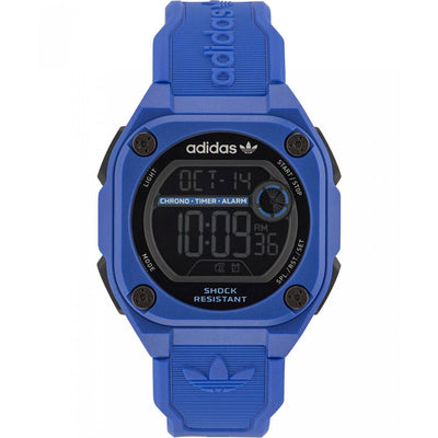 Adidas Blaue Synthetikuhr