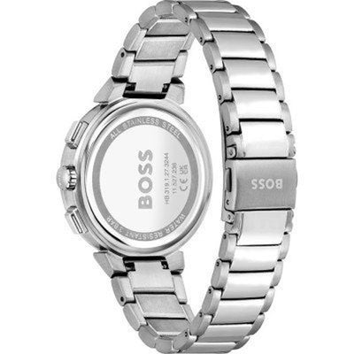 Hugo Boss Silberne Uhr aus Edelstahl