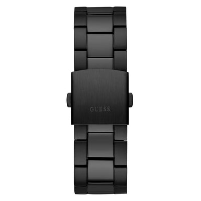 Guess Schwarze Uhr aus Edelstahl