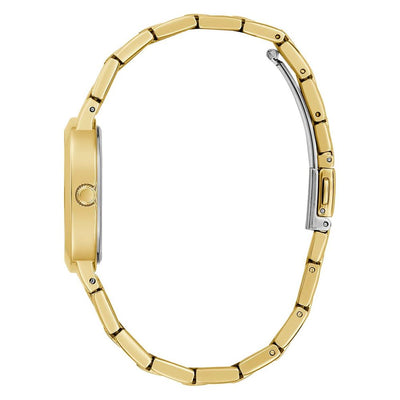 Guess Gold-Edelstahl-Uhr