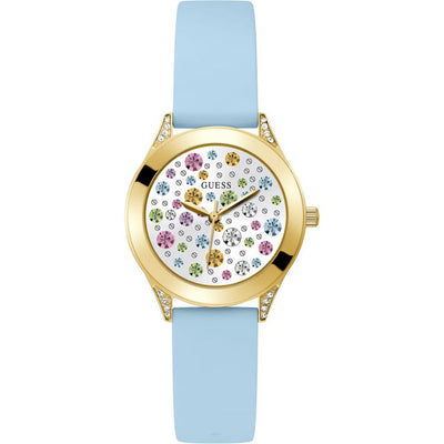 Guess Blaue Synthetikuhr