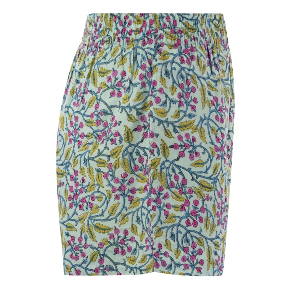 MC2 Saint Barth Grüne Baumwollshorts