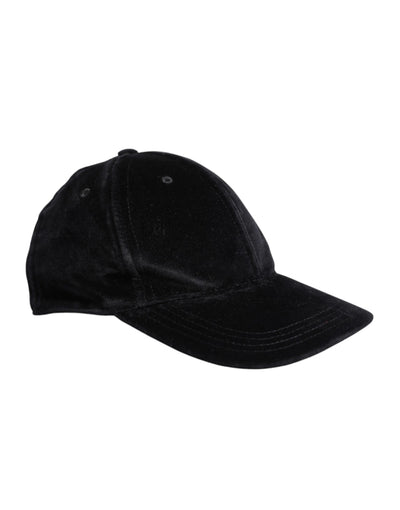 Dolce & Gabbana Schwarz Baumwolle 6 Panels Baseballmütze