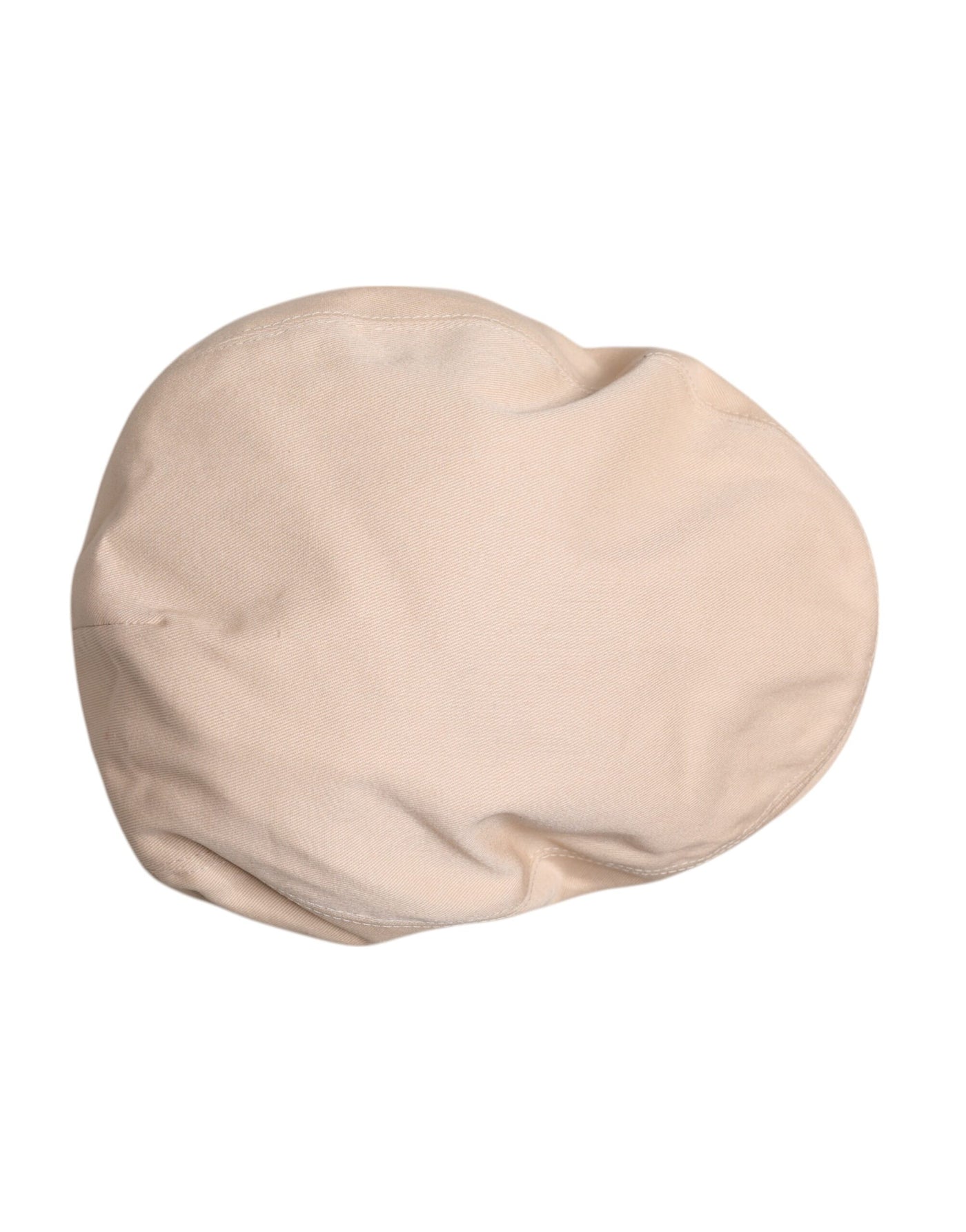 Dolce & Gabbana Beige Baumwolle Newsboy Capello Cabbie Hut