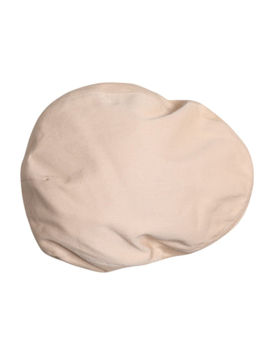 Dolce & Gabbana Beige Baumwolle Newsboy Capello Cabbie Hut