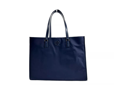 Tory Burch Navy Ella Große Nylon-Tasche Handtasche 136144