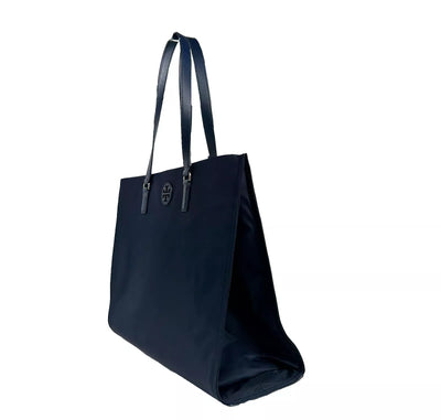 Tory Burch Navy Ella Große Nylon-Tasche Handtasche 136144