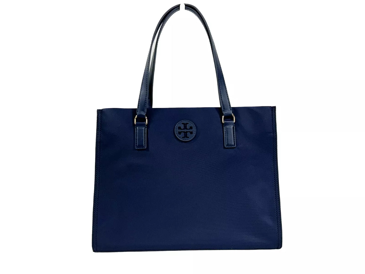 Tory Burch Marineblaue Ella Kleine Nylon-Taschentasche Geldbörse 160633