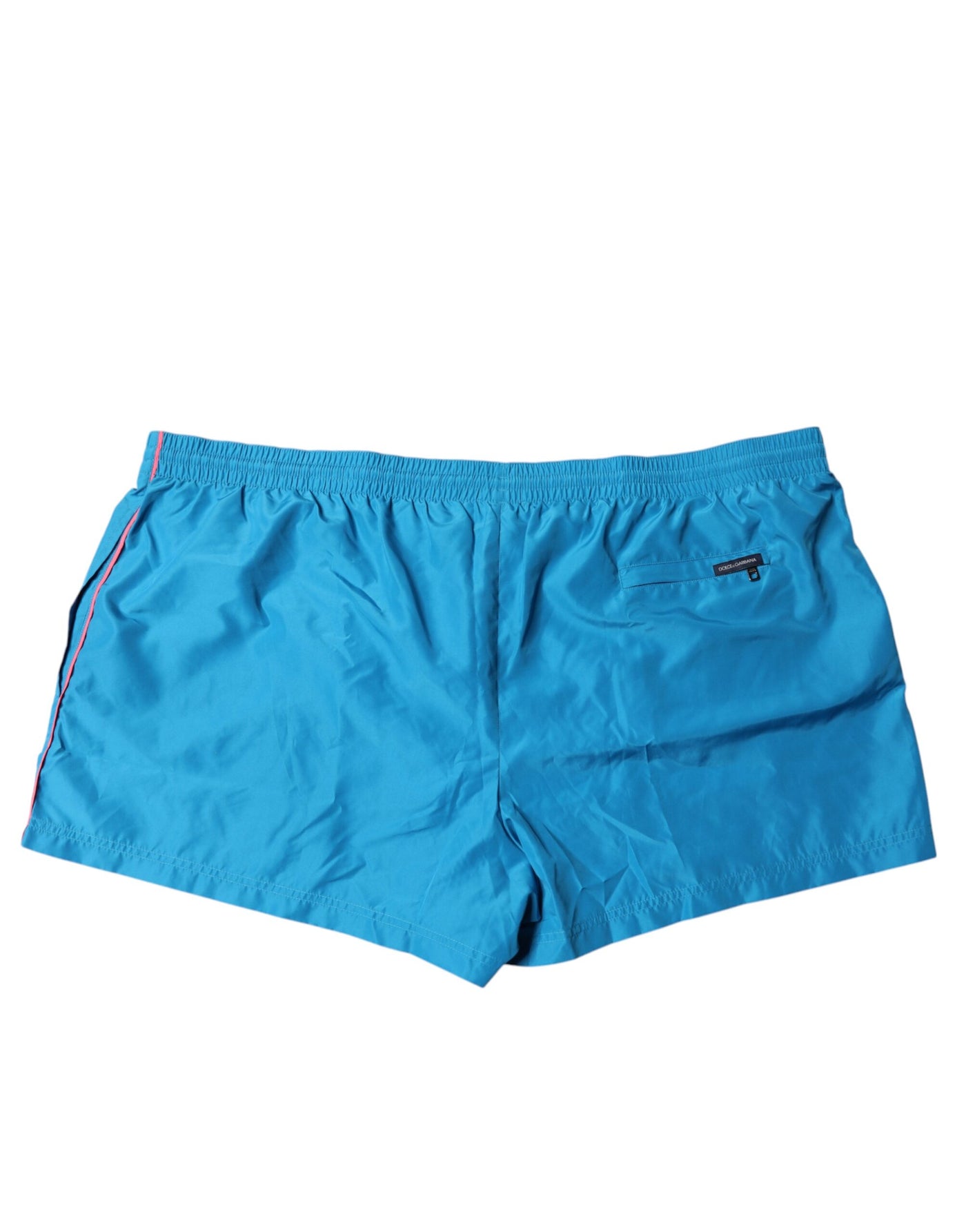 Dolce & Gabbana Türkis Logo Beachwear Shorts 2Pc Bademode
