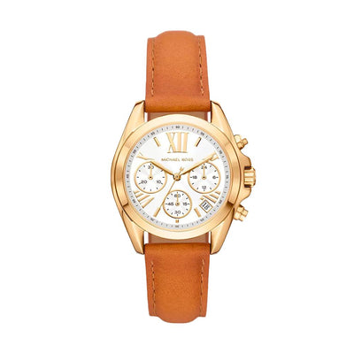 Michael Kors Braune Lederuhr