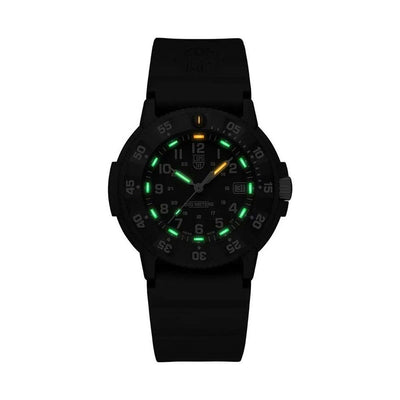 Luminox Schwarze Gummiuhr