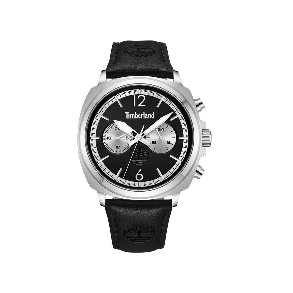 Timberland Orangefarbene Lederuhr