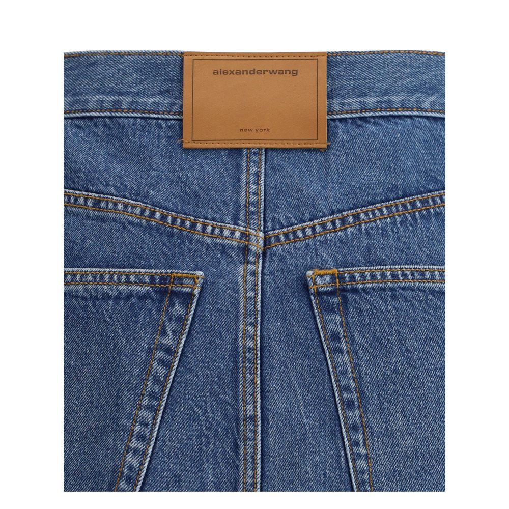 Alexander Wang Denim-Minirock