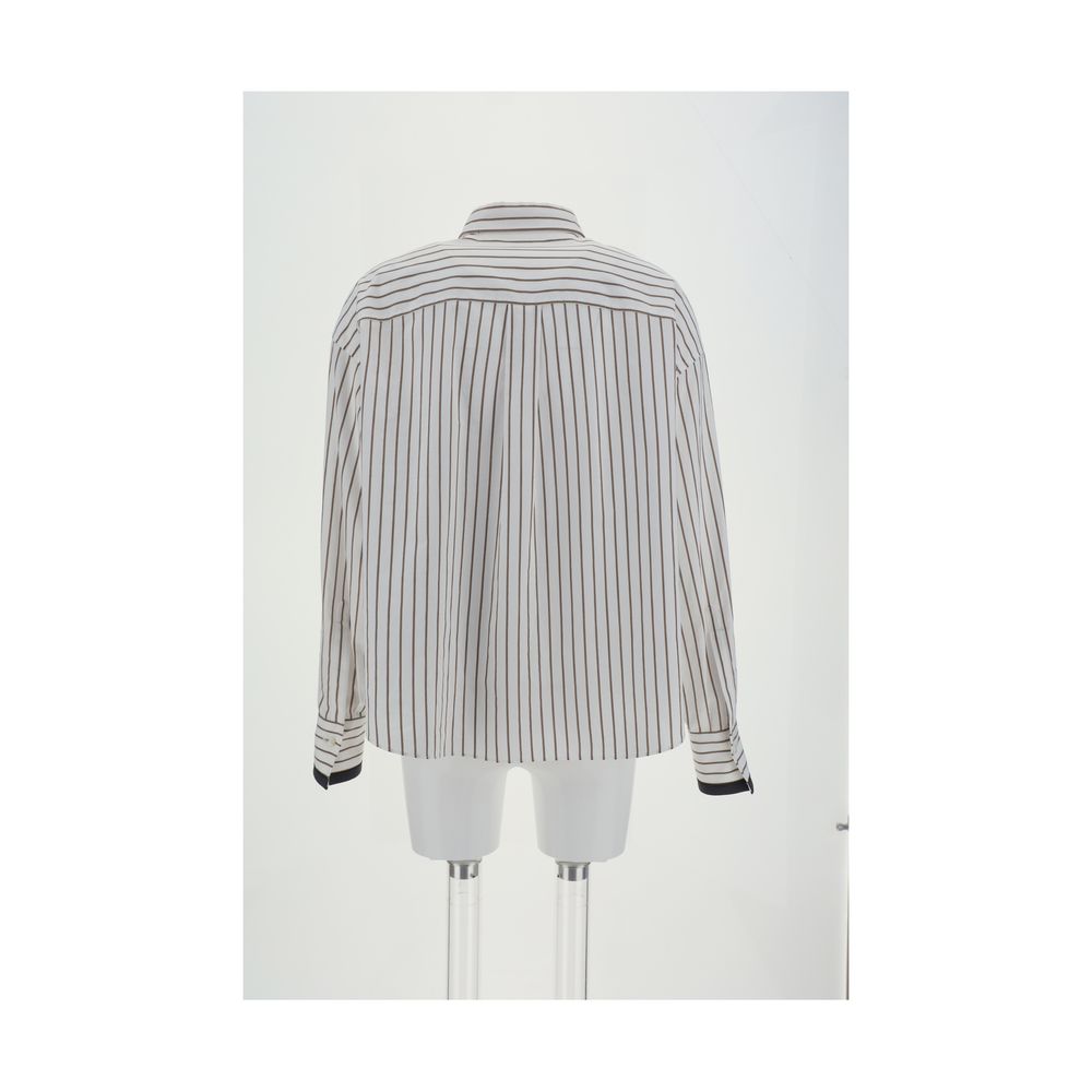 Brunello Cucinelli Gestreiftes Hemd