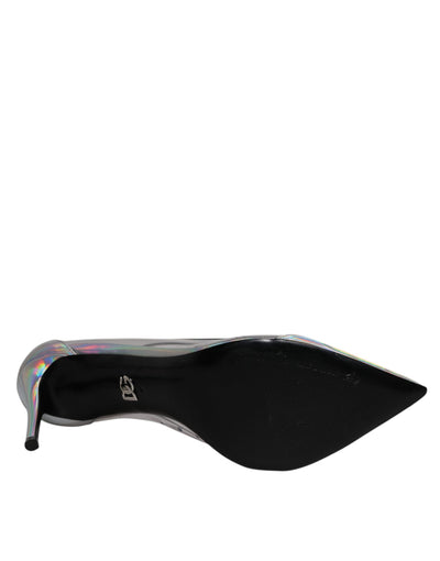 Dolce & Gabbana Multicolor schillernde spitze Zehe Pumps Schuhe