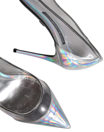 Dolce & Gabbana Multicolor schillernde spitze Zehe Pumps Schuhe