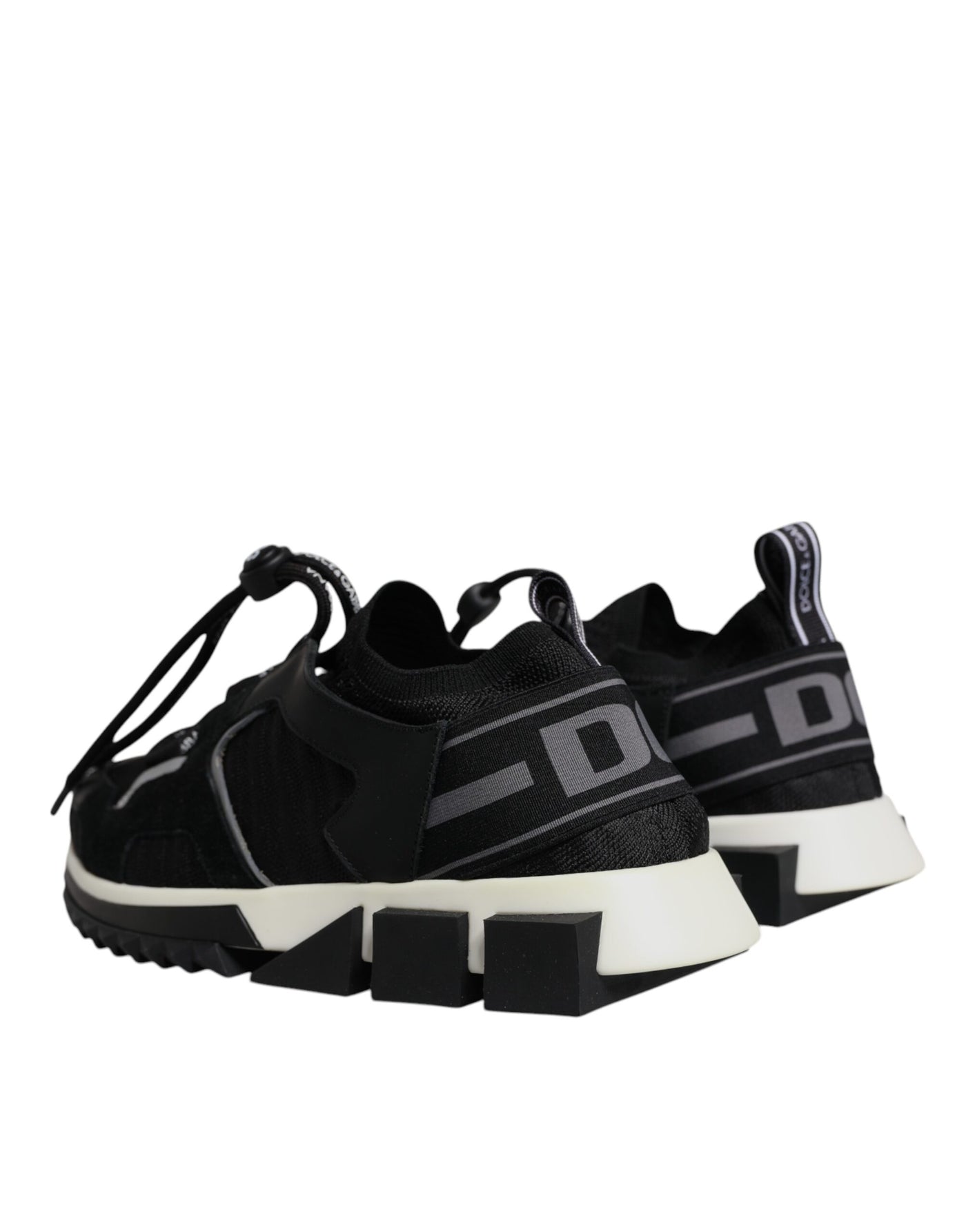 Dolce & Gabbana Schwarz Mesh Sorrento Trekking Turnschuhe Schuhe