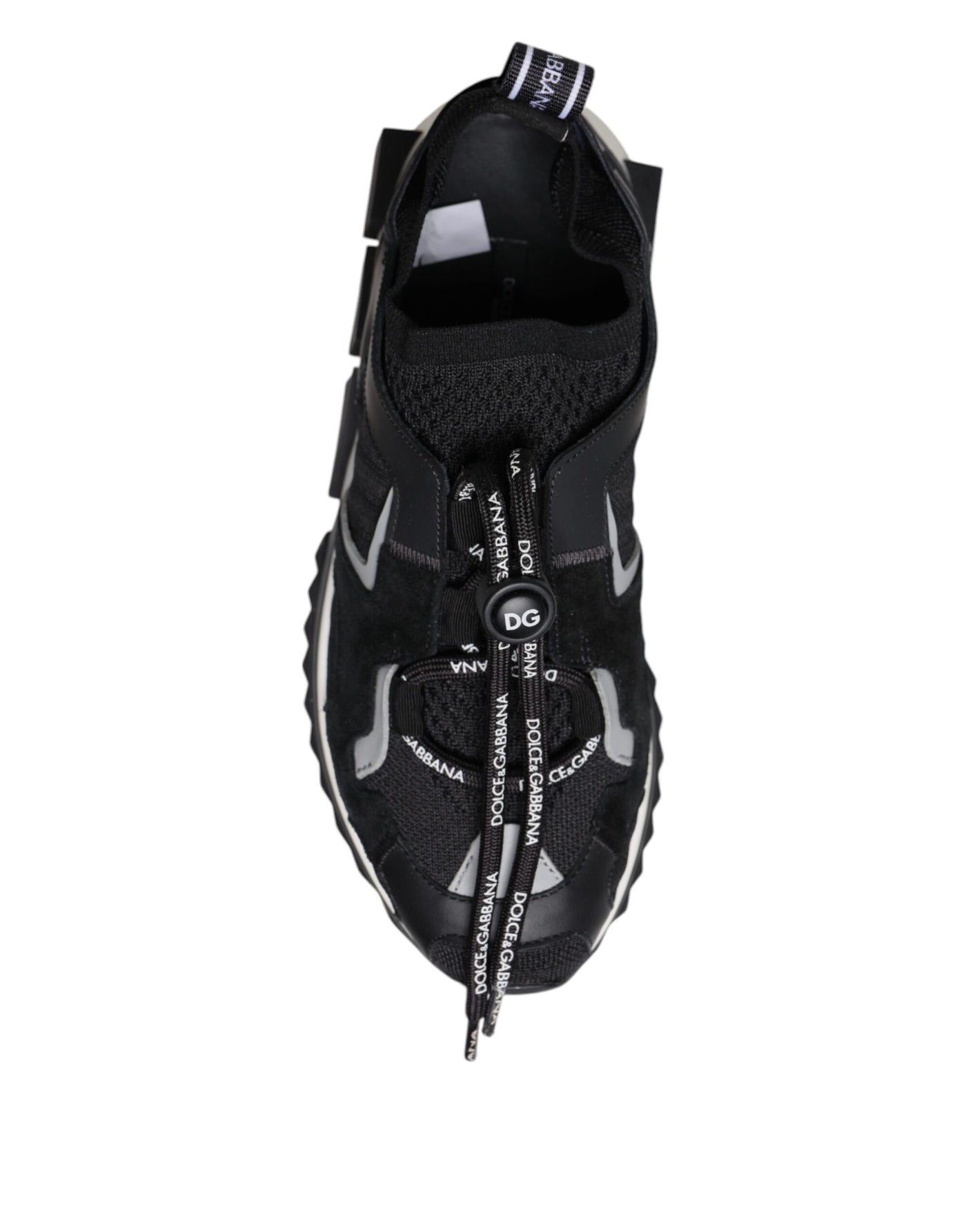Dolce & Gabbana Schwarz Mesh Sorrento Trekking Turnschuhe Schuhe
