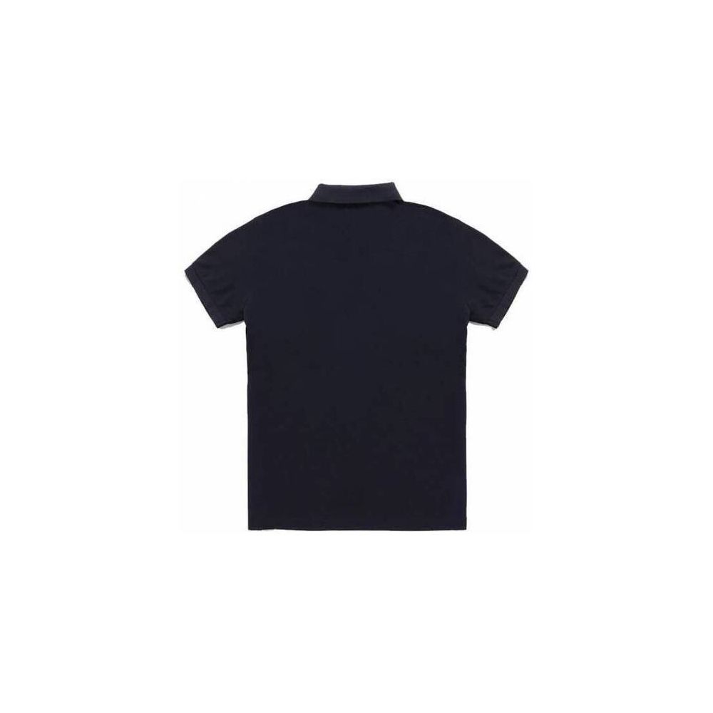 Refrigiwear Blaues Baumwoll-Poloshirt