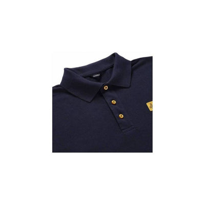 Refrigiwear Blaues Baumwoll-Poloshirt