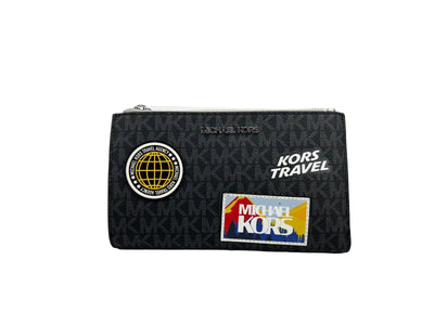 Michael Kors Jet Set Travel Portemonnaie mit doppeltem Reißverschluss