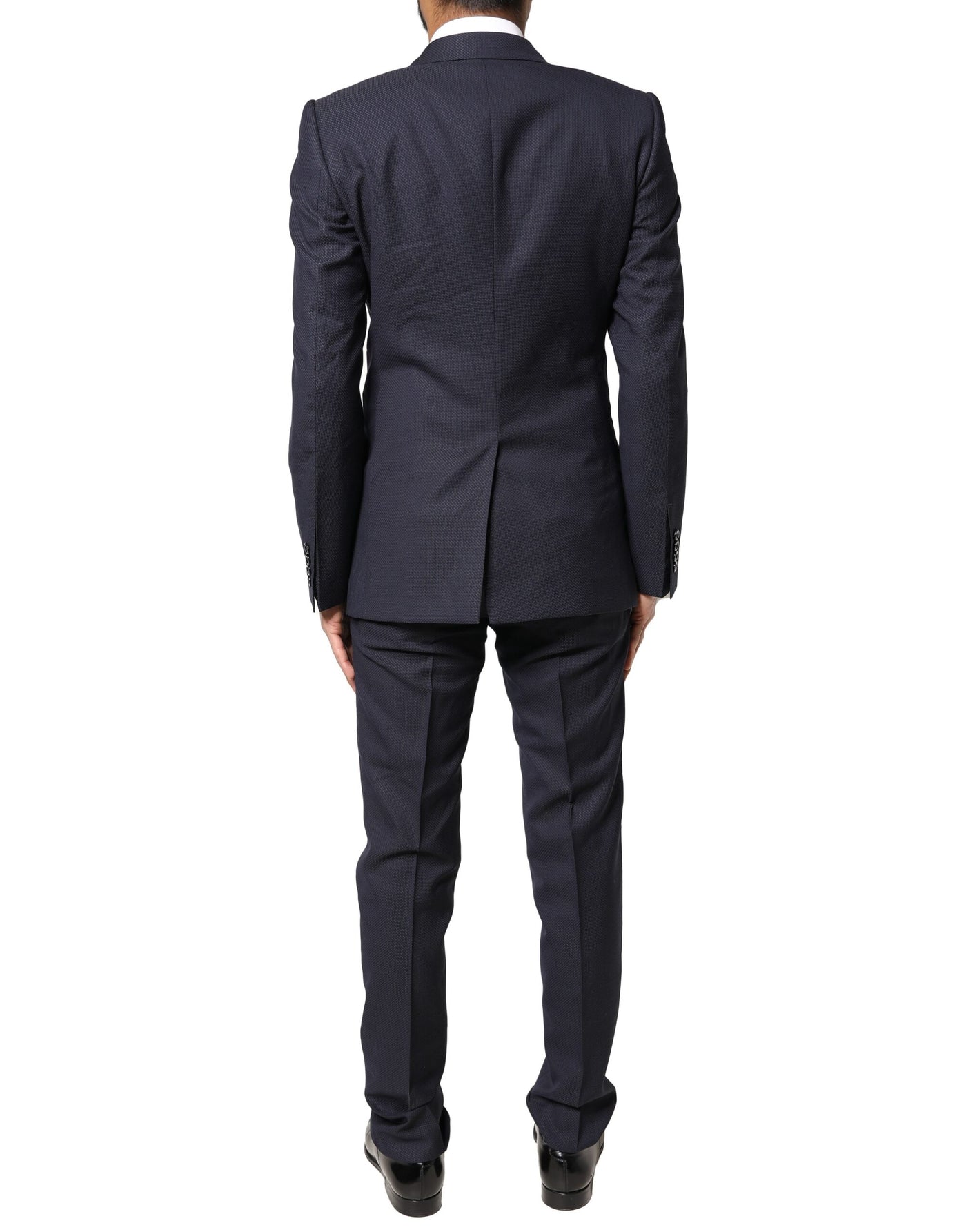 Dolce & Gabbana Schwarzer Fantasy MARTINI 3 Stück Formal Anzug