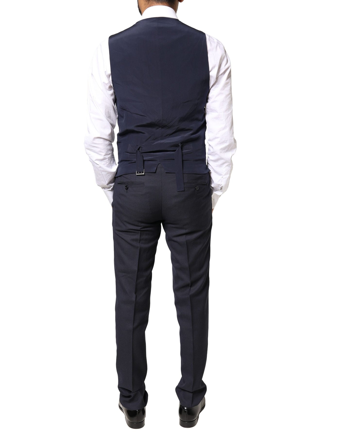 Dolce & Gabbana Schwarzer Fantasy MARTINI 3 Stück Formal Anzug