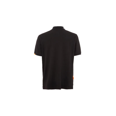 Suns Schwarzes Baumwoll-Poloshirt